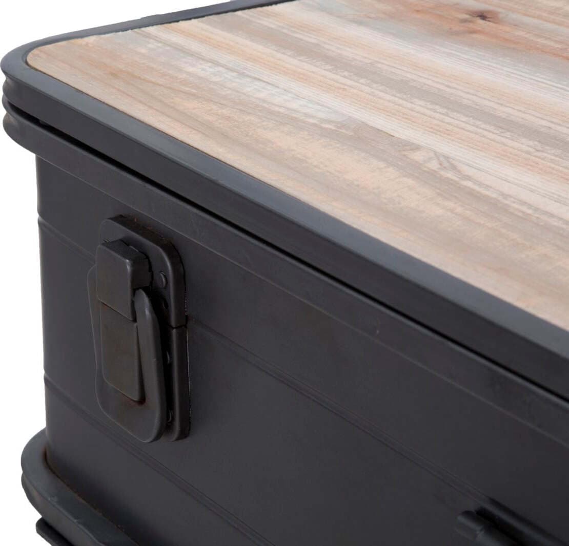 Panca-in-ferro-e-legno-con-contenitore-color-grigio-per-interni