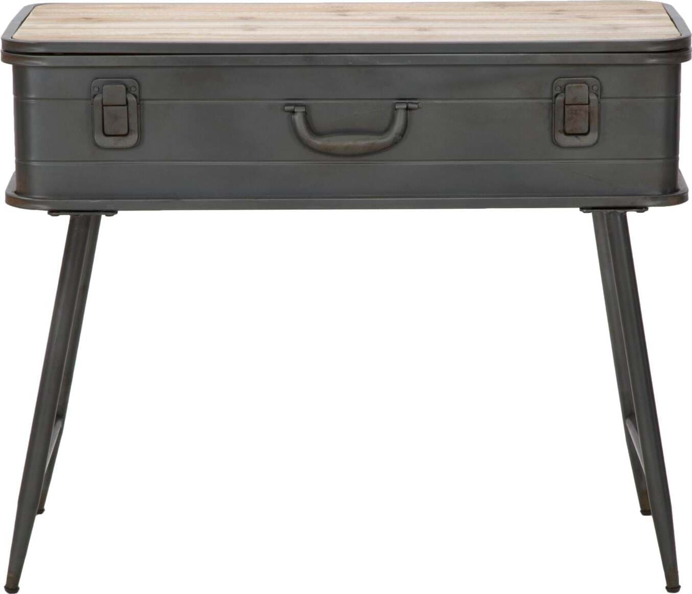 Panca-in-ferro-e-legno-con-contenitore-color-grigio-per-interni