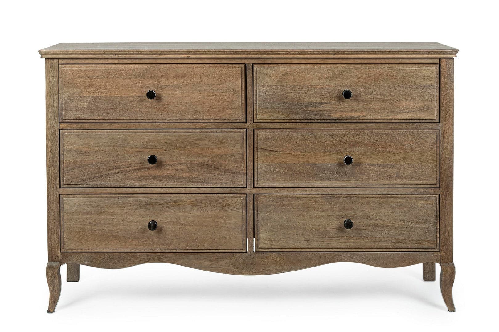 Cassettiera "Domitille" per interno, con 6 Cassetti, 132 x 48 x 86 cm in Cassettiere Decor Space - Altamura, commercioVirtuoso.it