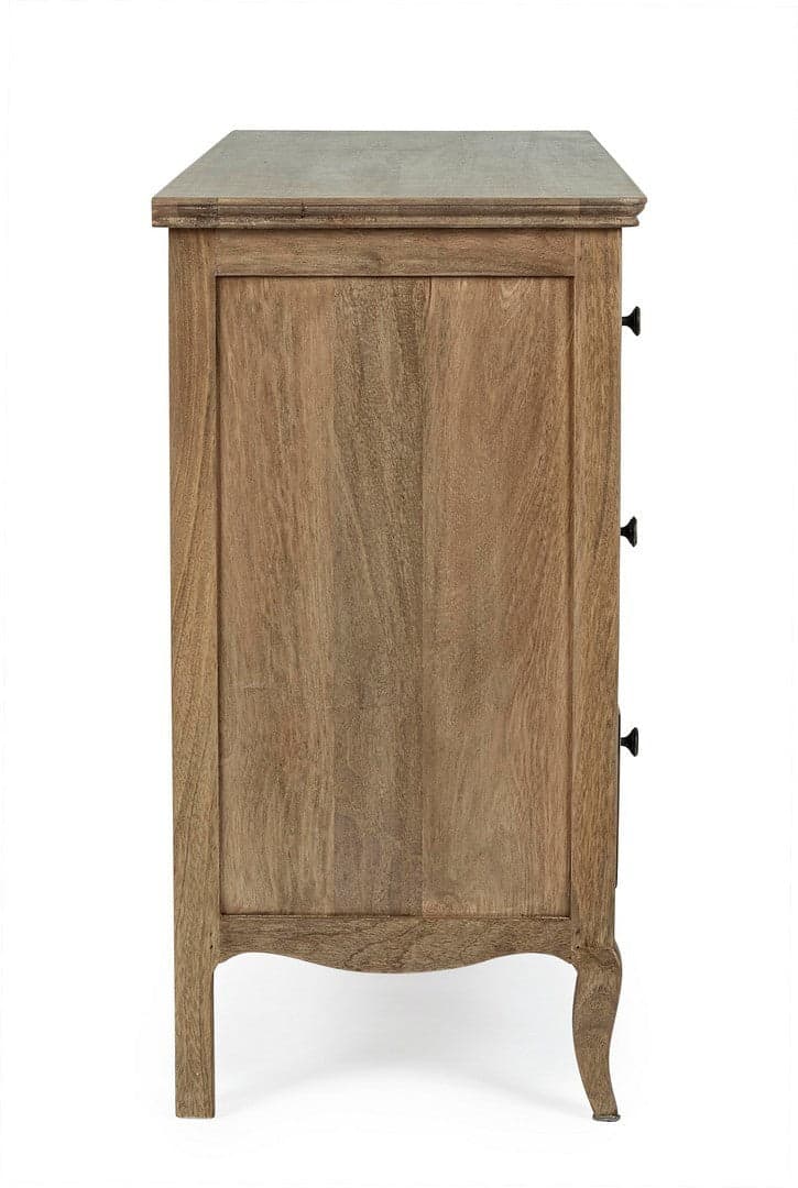 Cassettiera "Domitille" per interno, con 6 Cassetti, 132 x 48 x 86 cm in Cassettiere Decor Space - Altamura, commercioVirtuoso.it