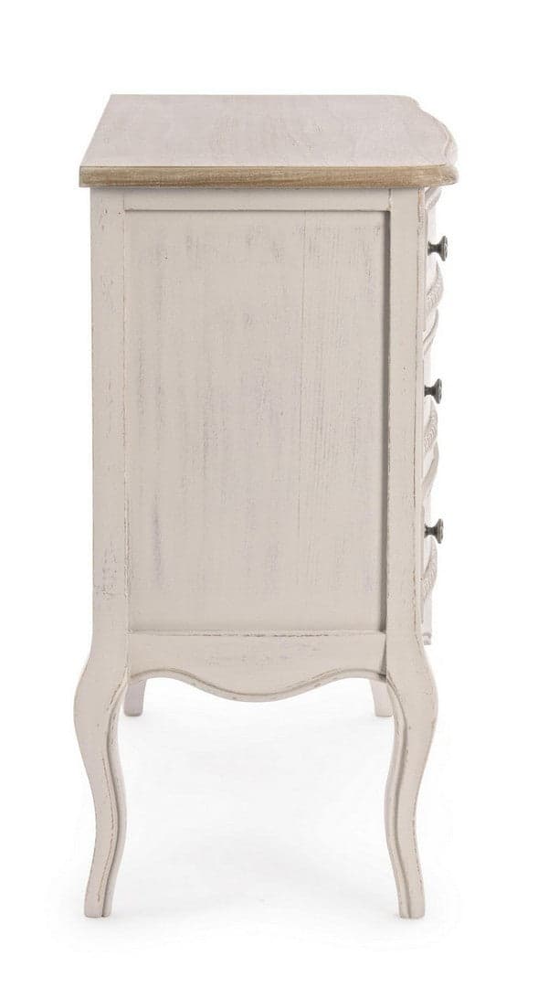 Cassettiera "Clarisse" per interno, con 3 Cassetti, 85 x 43 x 85 cm in Cassettiere Decor Space - Altamura, commercioVirtuoso.it
