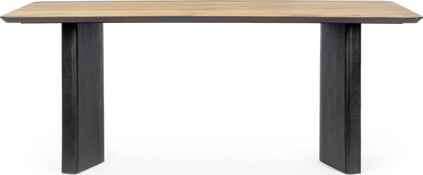 Tavolo "Stanwood" in MDF impiallacciato rovere, 190 x 90 x 77h cm in Tavoli da sala da pranzo Decor Space - Altamura, commercioVirtuoso.it