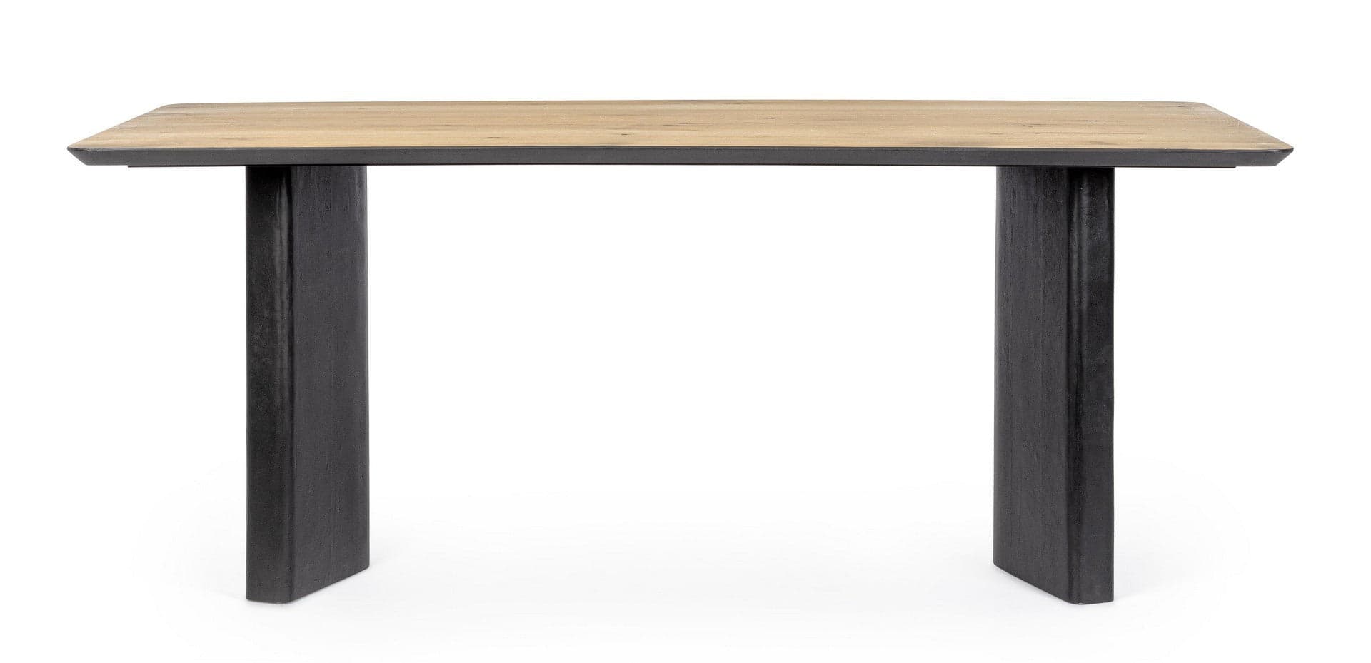 Tavolo "Stanwood" in MDF impiallacciato rovere, 190 x 90 x 77h cm in Tavoli da sala da pranzo Decor Space - Altamura, commercioVirtuoso.it