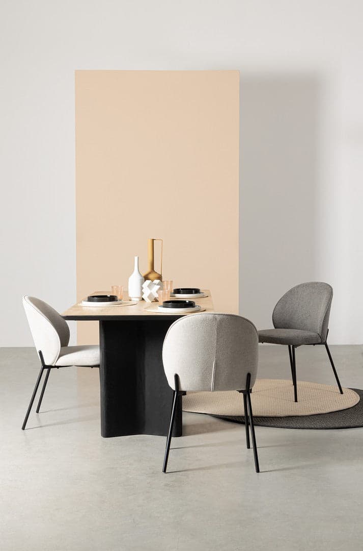 Tavolo "Stanwood" in MDF impiallacciato rovere, 190 x 90 x 77h cm in Tavoli da sala da pranzo Decor Space - Altamura, commercioVirtuoso.it