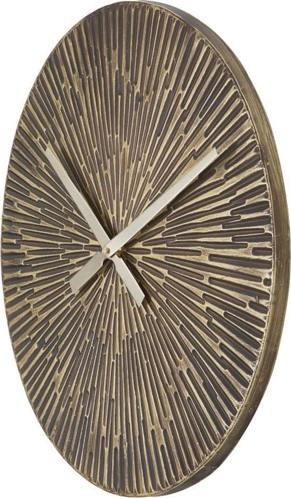 Orologio-da-parete-in-ferro-color-bronzo-per-salotto-e-cucina