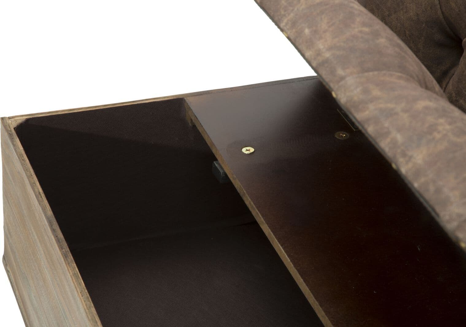 Panca-in-tessuto-con-contenitore-in-legno-color-marrone-per-interni