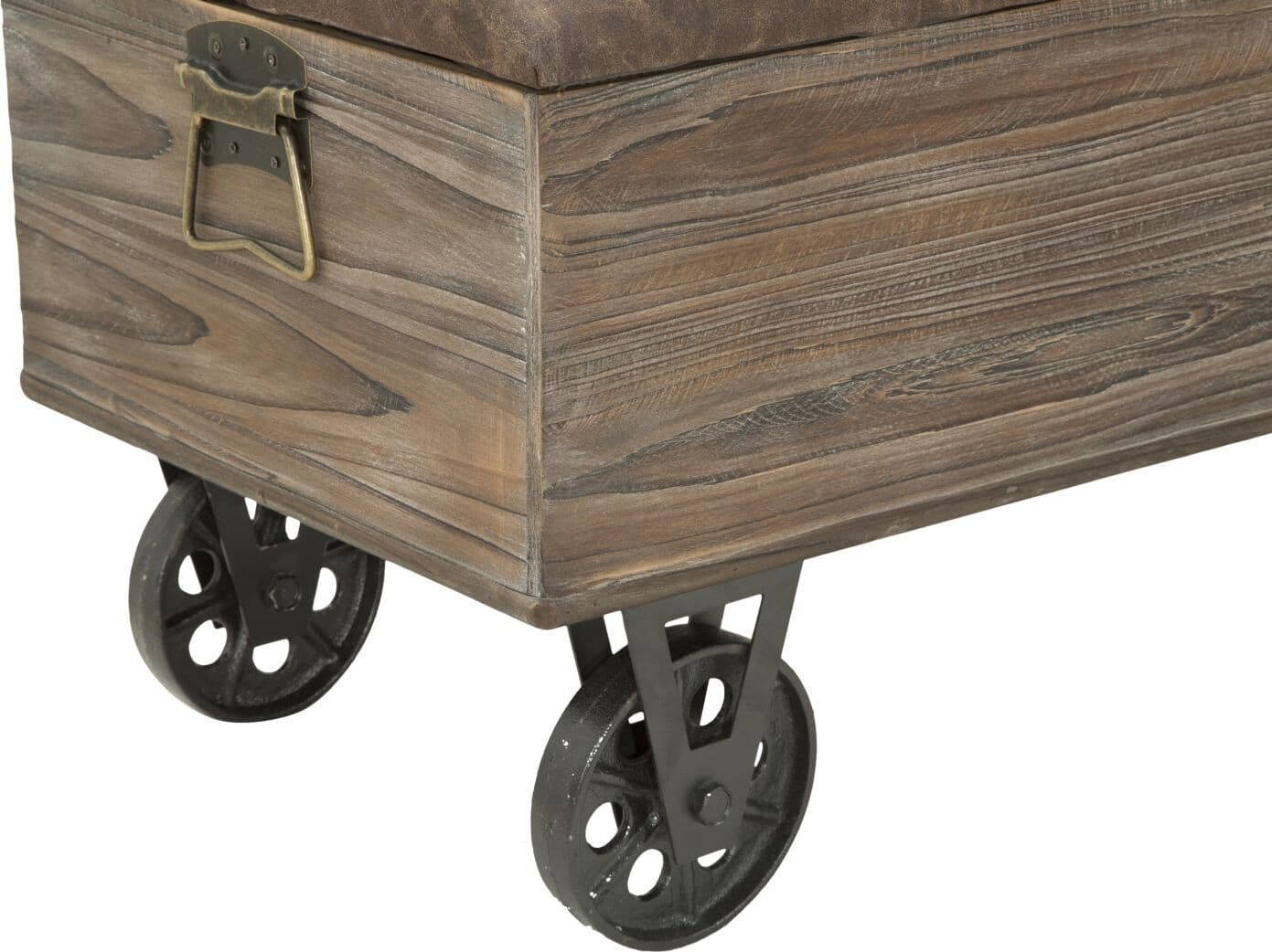 Panca-in-tessuto-con-contenitore-in-legno-color-marrone-per-interni