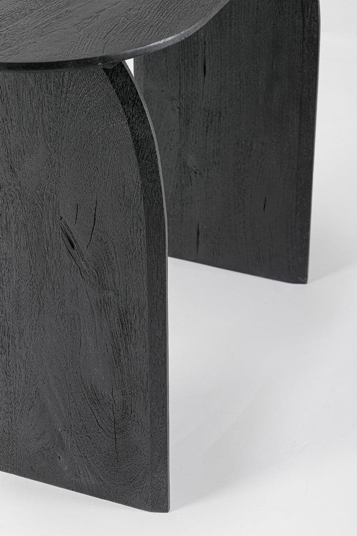 Consolle "Monterrey" con struttura in legno di mango, colore nero, 110 x 45 x 76h cm in Credenze Decor Space - Altamura, commercioVirtuoso.it