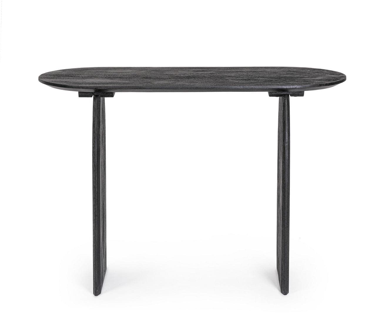 Consolle "Monterrey" con struttura in legno di mango, colore nero, 110 x 45 x 76h cm in Credenze Decor Space - Altamura, commercioVirtuoso.it