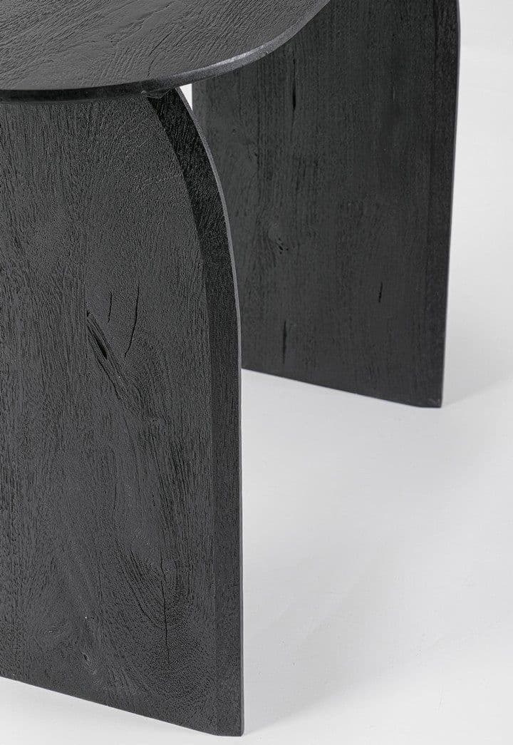 Consolle "Monterrey" con struttura in legno di mango, colore nero, 110 x 45 x 76h cm in Credenze Decor Space - Altamura, commercioVirtuoso.it