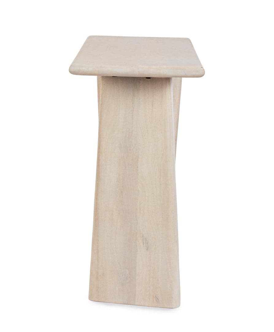Consolle "Zacatecas" con struttura in legno di mango, da 130 x 40 x 75h cm in Credenze Decor Space - Altamura, commercioVirtuoso.it