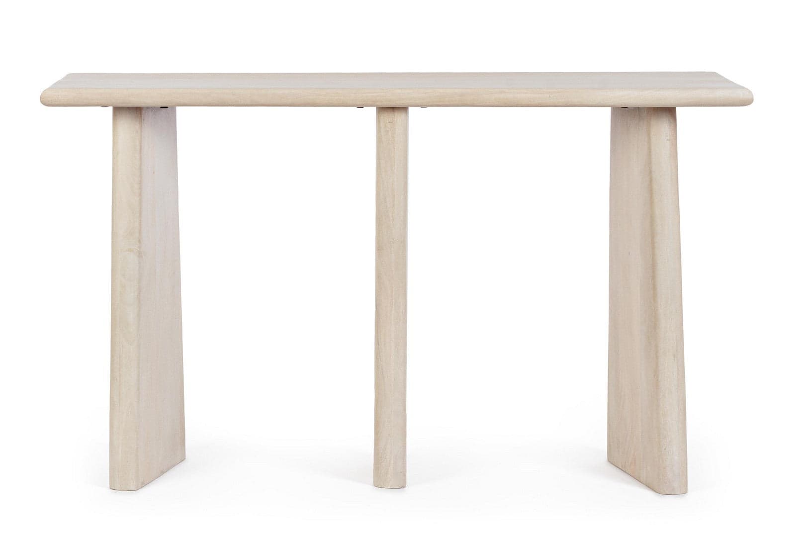Consolle "Zacatecas" con struttura in legno di mango, da 130 x 40 x 75h cm in Credenze Decor Space - Altamura, commercioVirtuoso.it