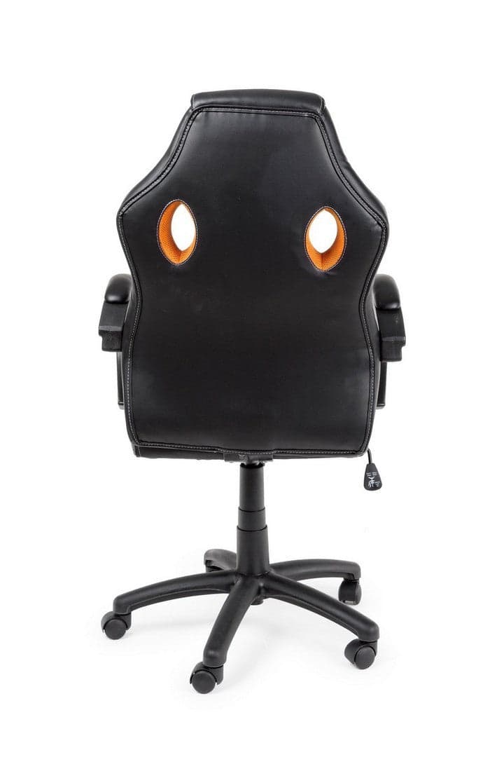 Poltrona "Racing" da gaming con braccioli, ergonomica, schienale con supporto lombare in Poltrone Decor Space - Altamura, commercioVirtuoso.it
