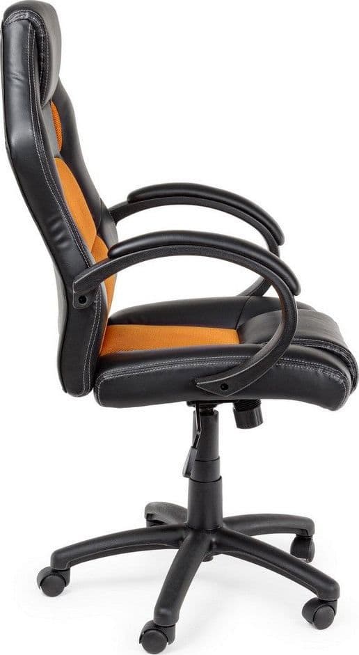 Poltrona "Racing" da gaming con braccioli, ergonomica, schienale con supporto lombare in Poltrone Decor Space - Altamura, commercioVirtuoso.it