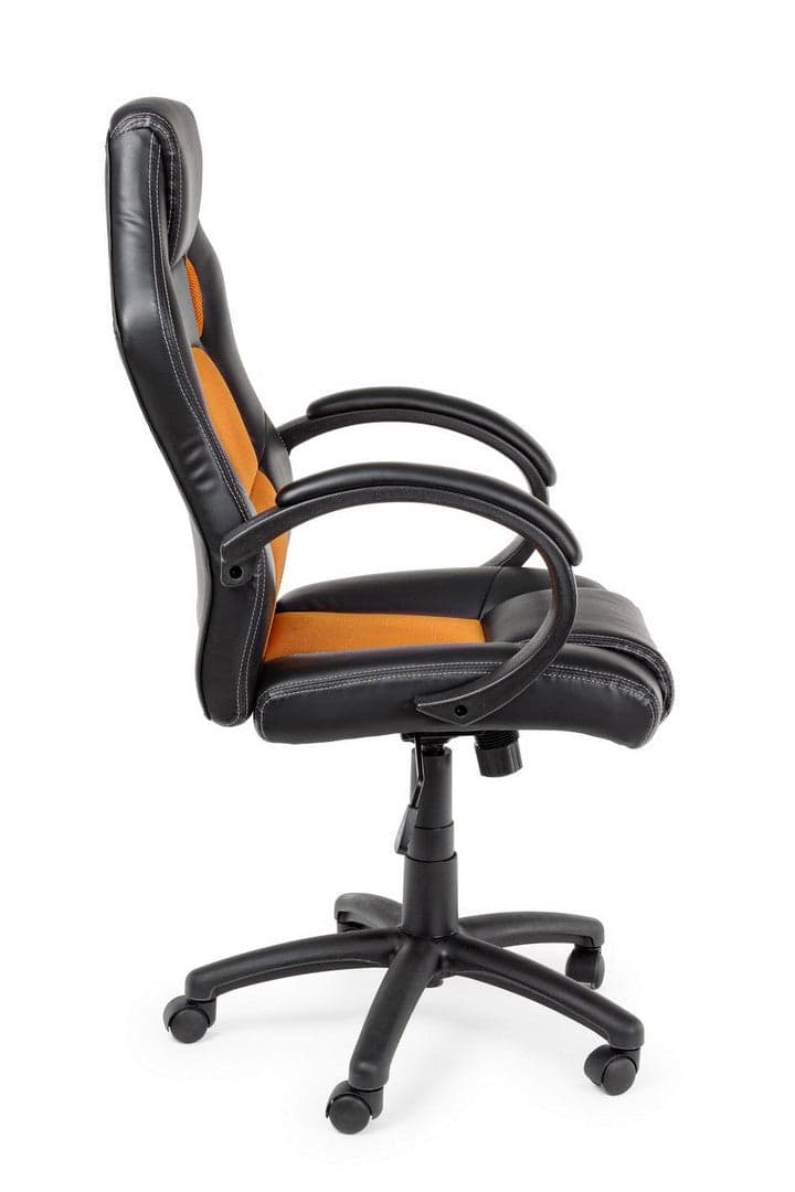 Poltrona "Racing" da gaming con braccioli, ergonomica, schienale con supporto lombare in Poltrone Decor Space - Altamura, commercioVirtuoso.it