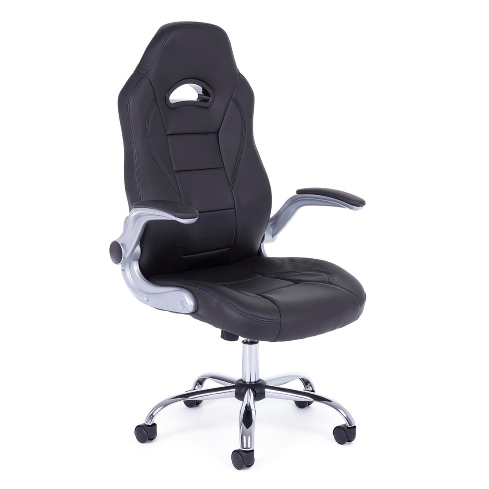 Sedia "Boneville" da ufficio ergonomica con braccioli sollevabili, altezza regolabile in Poltrone Decor Space - Altamura, commercioVirtuoso.it