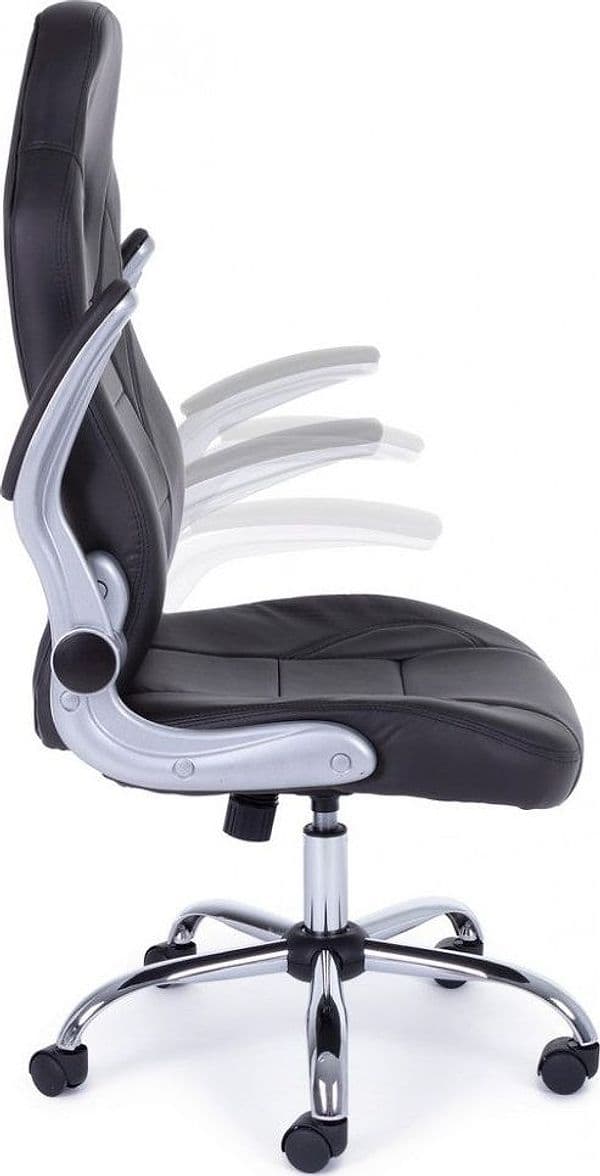 Sedia "Boneville" da ufficio ergonomica con braccioli sollevabili, altezza regolabile in Poltrone Decor Space - Altamura, commercioVirtuoso.it