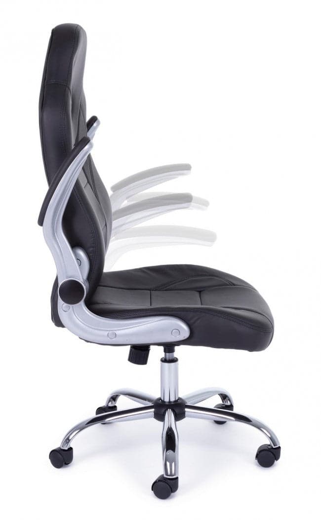 Sedia "Boneville" da ufficio ergonomica con braccioli sollevabili, altezza regolabile in Poltrone Decor Space - Altamura, commercioVirtuoso.it