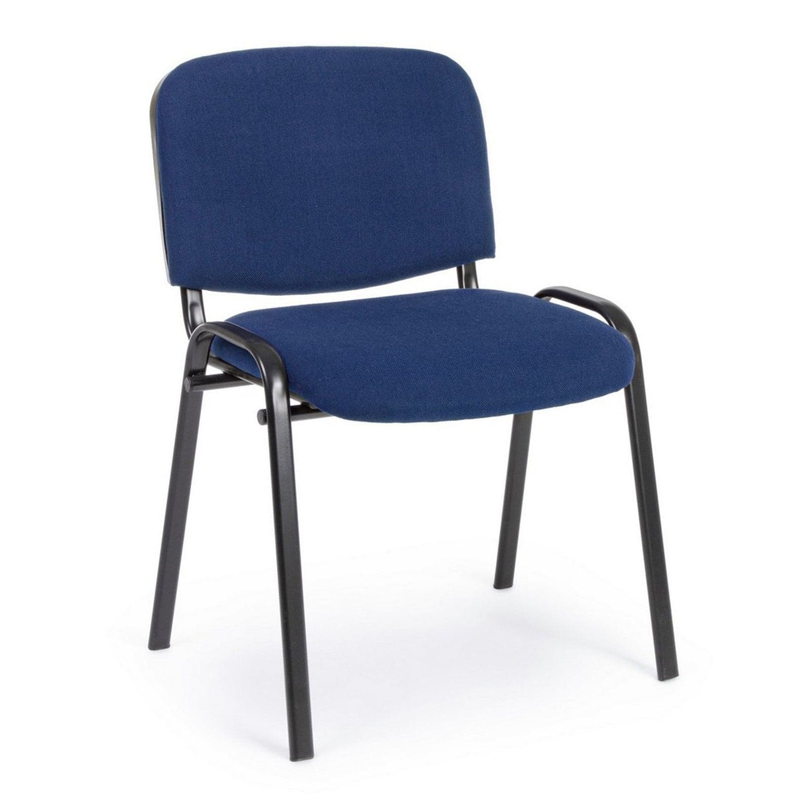 Sedia "Conference" da ufficio, con struttura in acciaio, seduta imbottita ed ergonomica in Poltrone Decor Space - Altamura, commercioVirtuoso.it