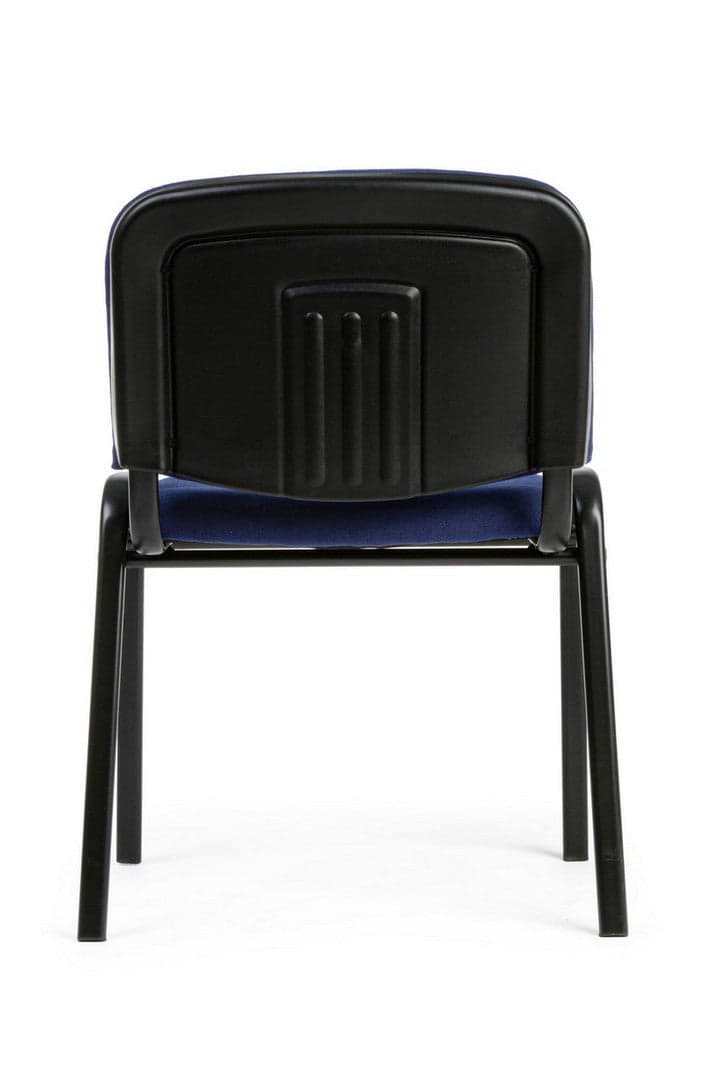 Sedia "Conference" da ufficio, con struttura in acciaio, seduta imbottita ed ergonomica in Poltrone Decor Space - Altamura, commercioVirtuoso.it