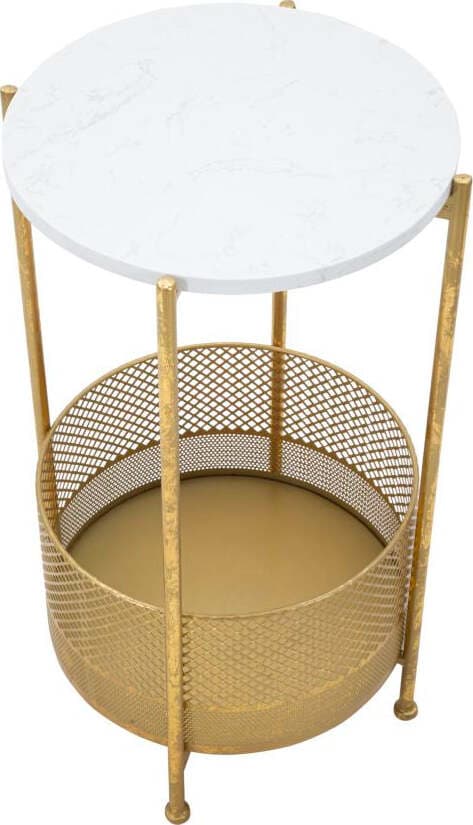 Tavolinetto-basket-struttura-in-metallo-color-oro-ripiano-marmo-per-interni