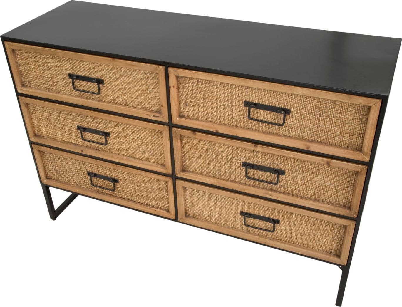 Comò "Hanoi" struttura in metallo e legno MDF per interni in Cassettiere Decor Space - Altamura, commercioVirtuoso.it