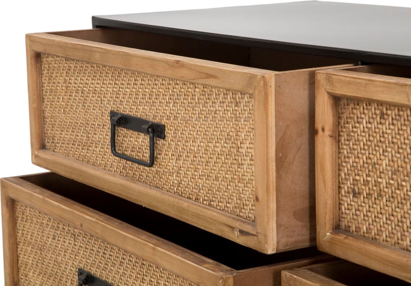 Comò "Hanoi" struttura in metallo e legno MDF per interni in Cassettiere Decor Space - Altamura, commercioVirtuoso.it