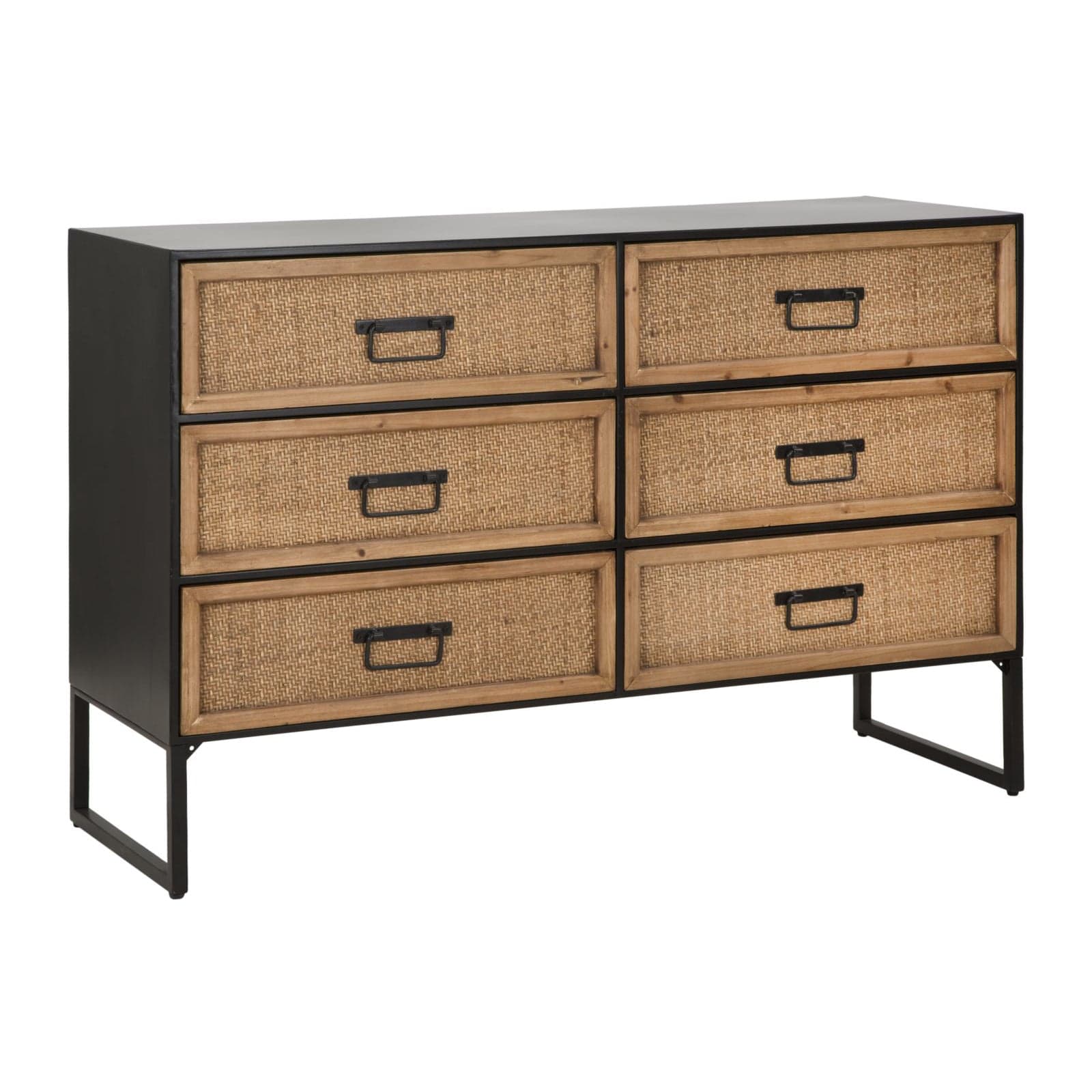 Comò "Hanoi" struttura in metallo e legno MDF per interni in Cassettiere Decor Space - Altamura, commercioVirtuoso.it