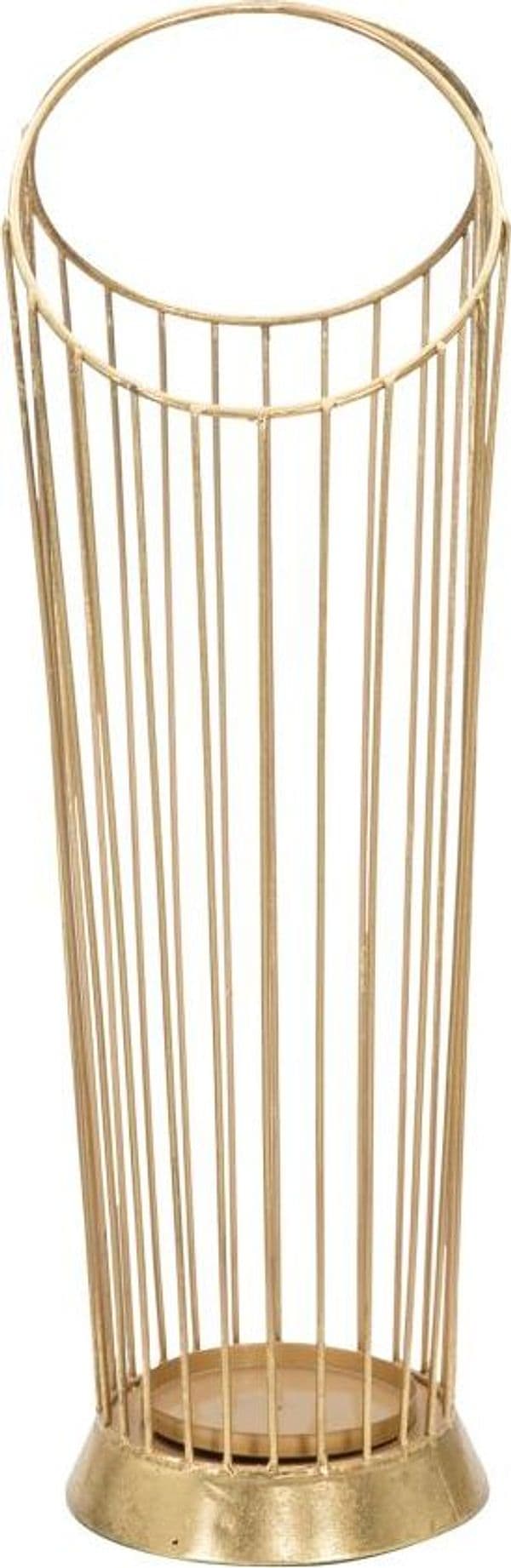 Porta ombrelli struttura in ferro color oro per interni in Portaombrelli Decor Space - Altamura, commercioVirtuoso.it