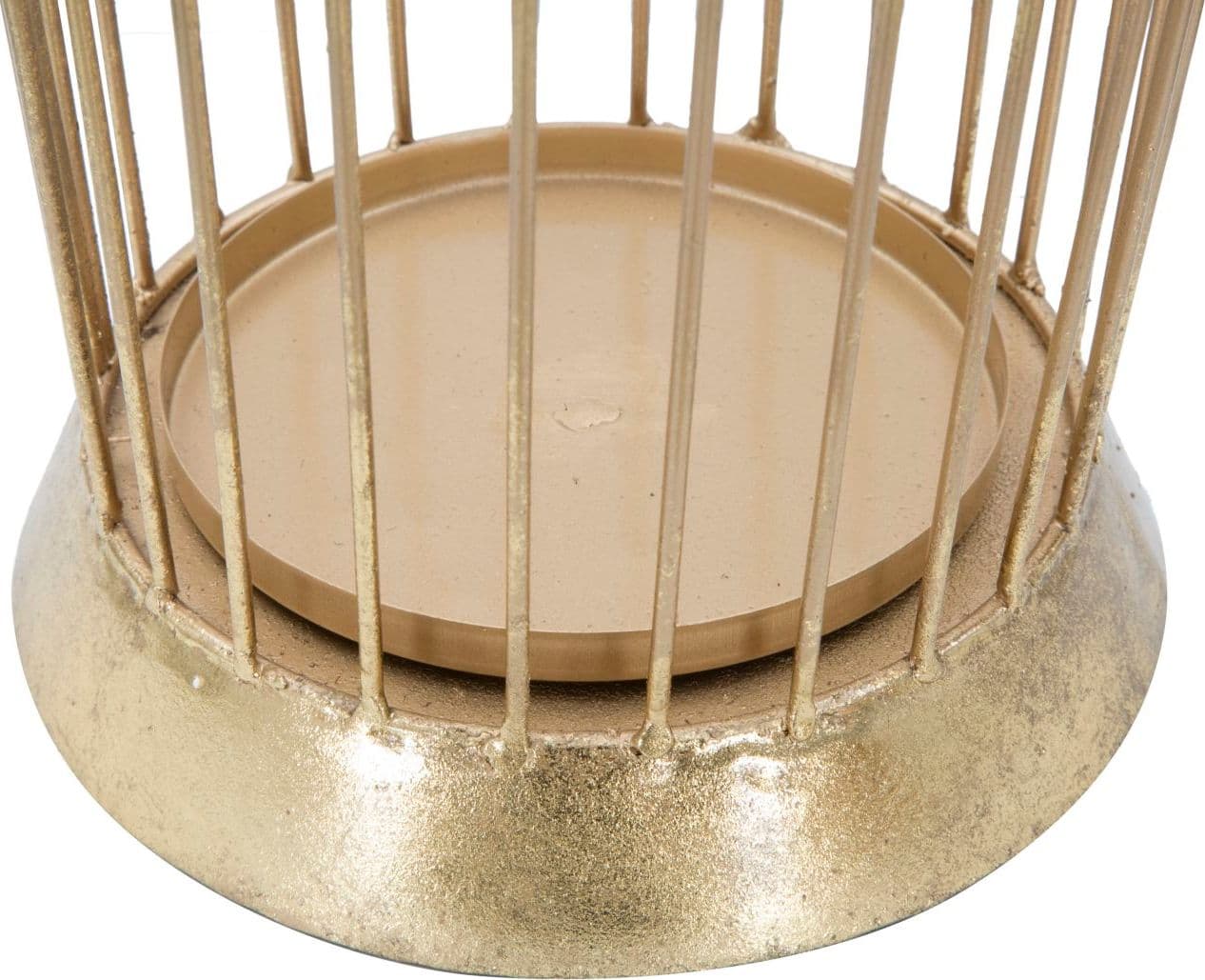 Porta ombrelli struttura in ferro color oro per interni in Portaombrelli Decor Space - Altamura, commercioVirtuoso.it