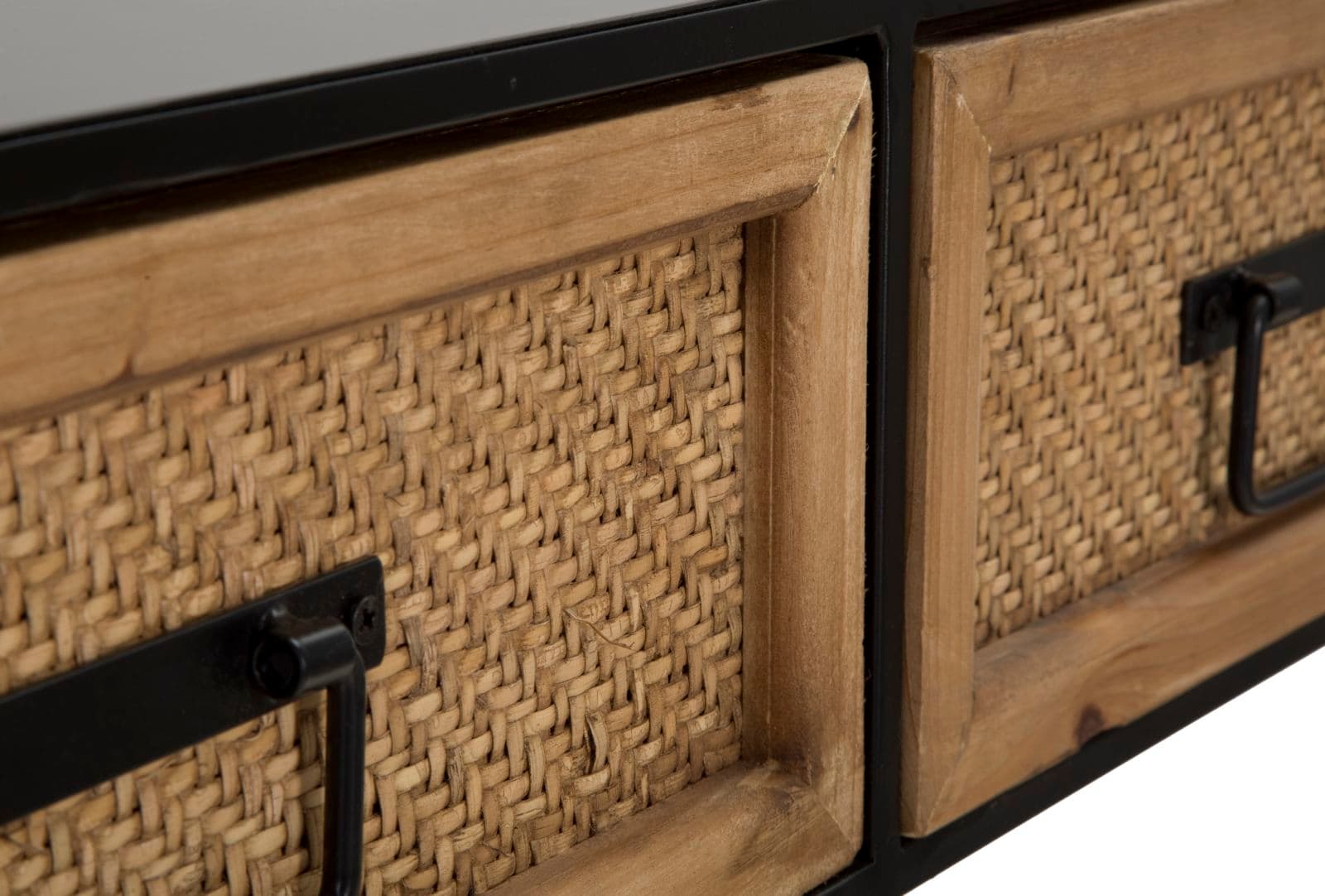 Console "Hanoi" struttura in metallo e legno MDF per interni in Credenze Decor Space - Altamura, commercioVirtuoso.it