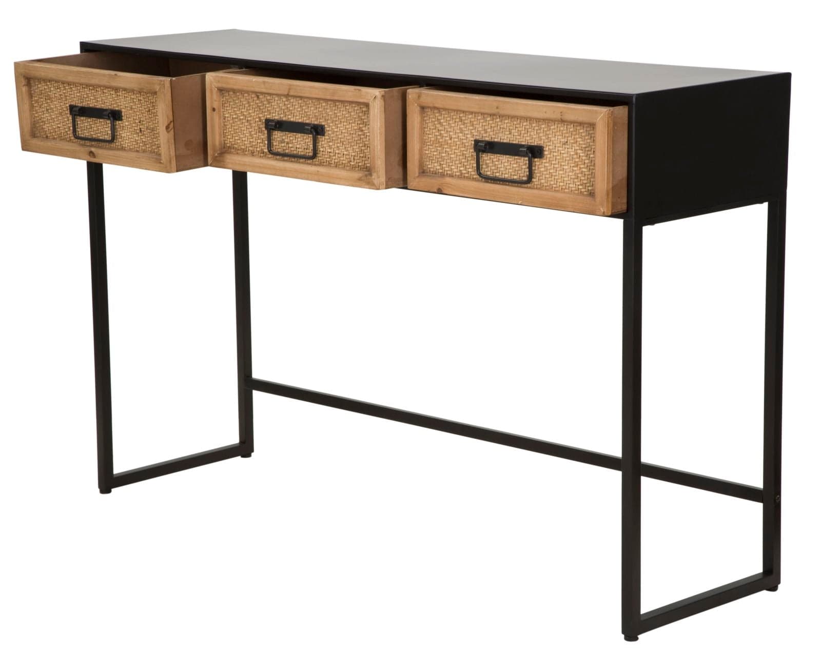 Console "Hanoi" struttura in metallo e legno MDF per interni in Credenze Decor Space - Altamura, commercioVirtuoso.it