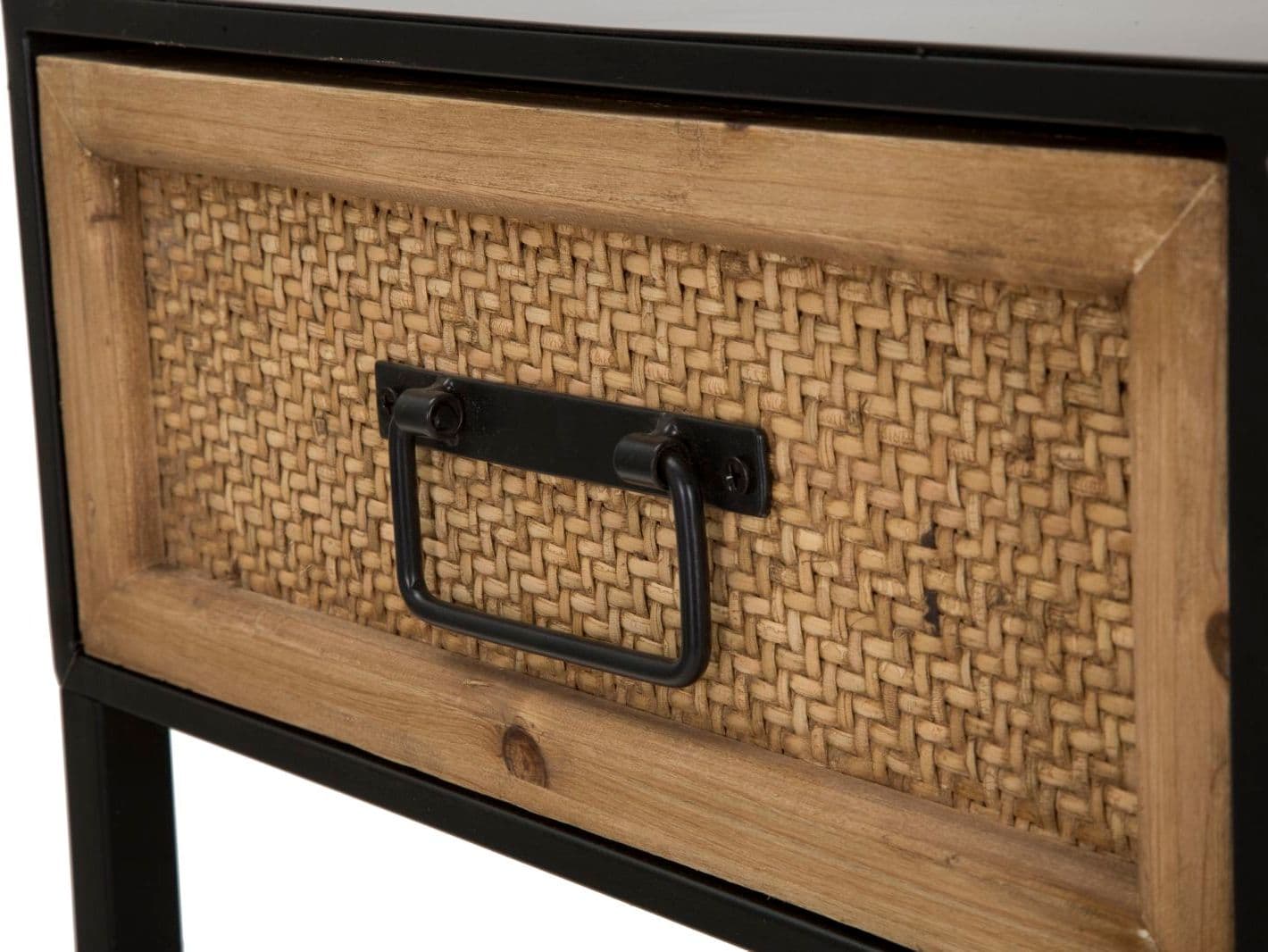 Console "Hanoi" struttura in metallo e legno MDF per interni in Credenze Decor Space - Altamura, commercioVirtuoso.it