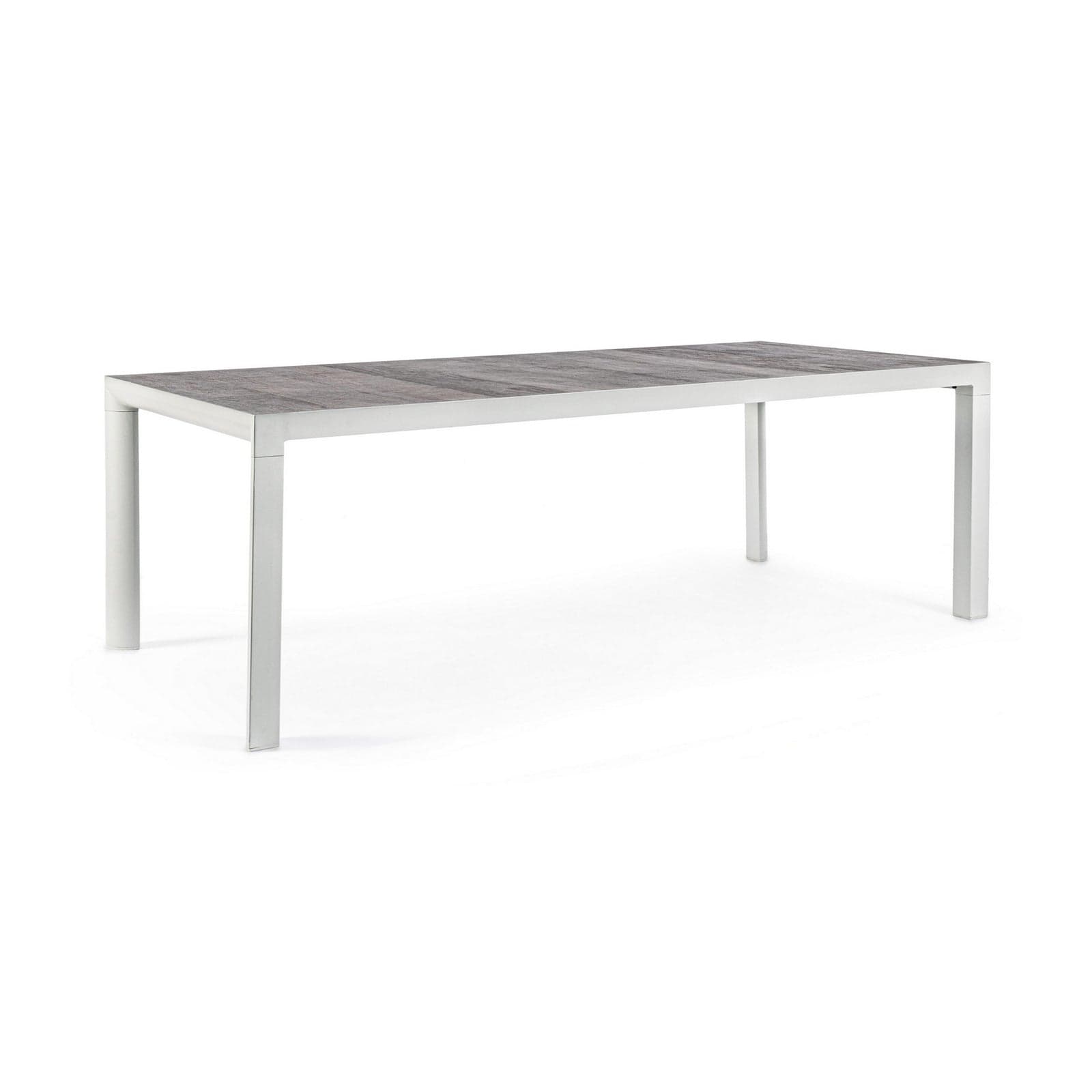 Tavolo rettangolare "Mason" con struttura in alluminio, piano in ceramica - 25