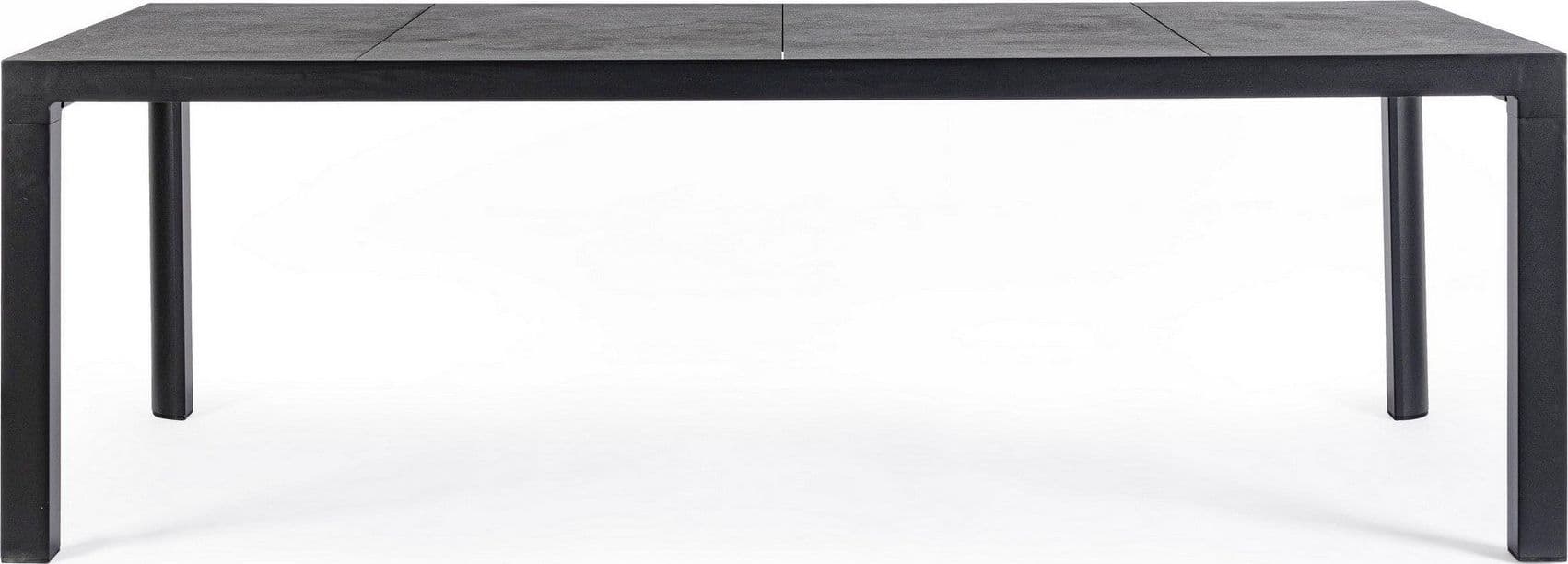 Tavolo rettangolare "Mason" con struttura in alluminio, piano in ceramica - 43