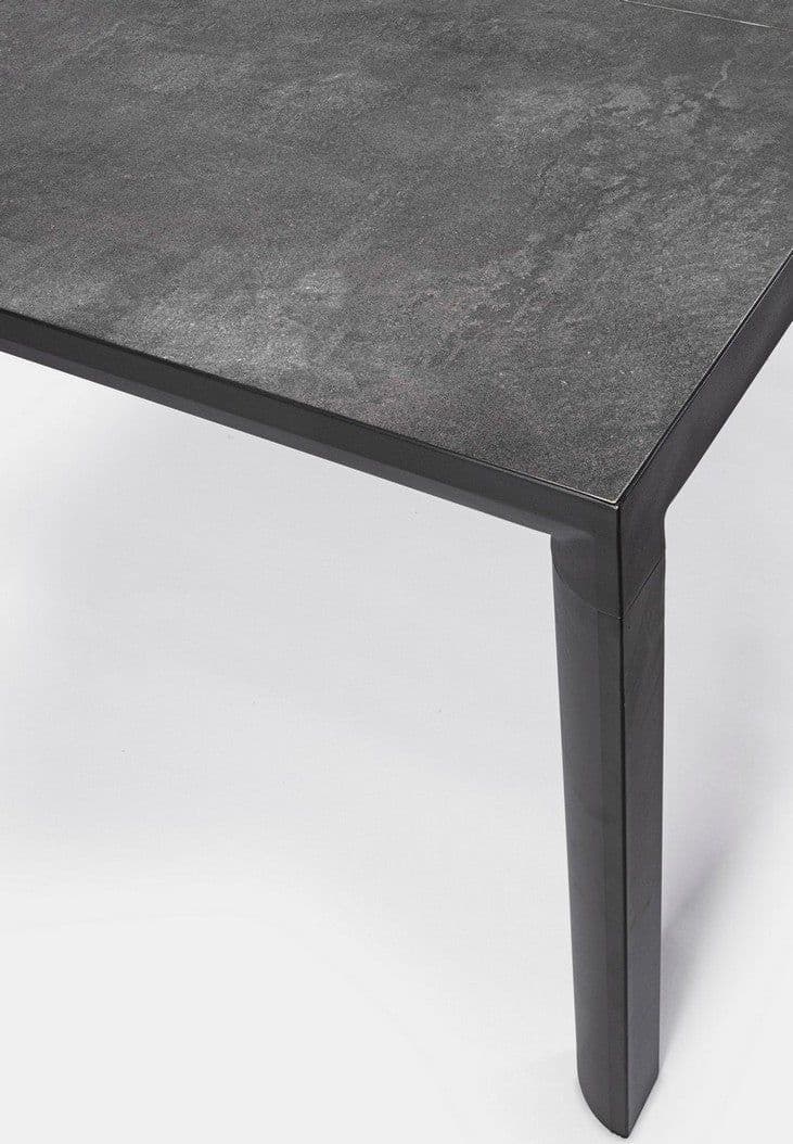 Tavolo rettangolare "Mason" con struttura in alluminio, piano in ceramica - 44