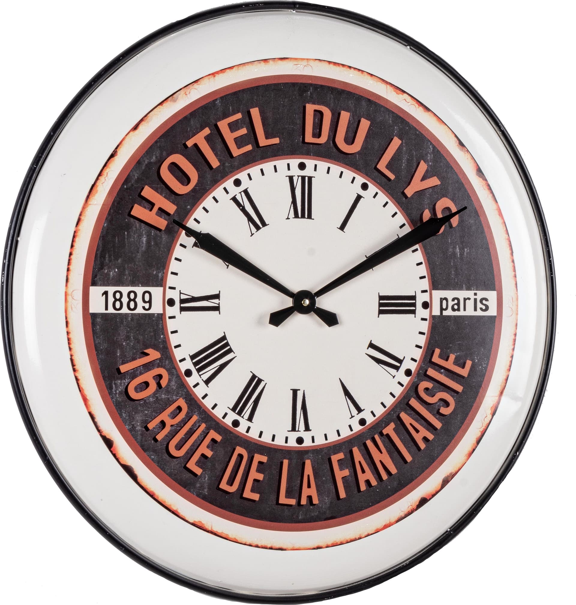 Orologio da parete "Dulys" in acciaio con batteria Ø 62x3 cm in Orologi da parete Decor Space - Altamura, commercioVirtuoso.it