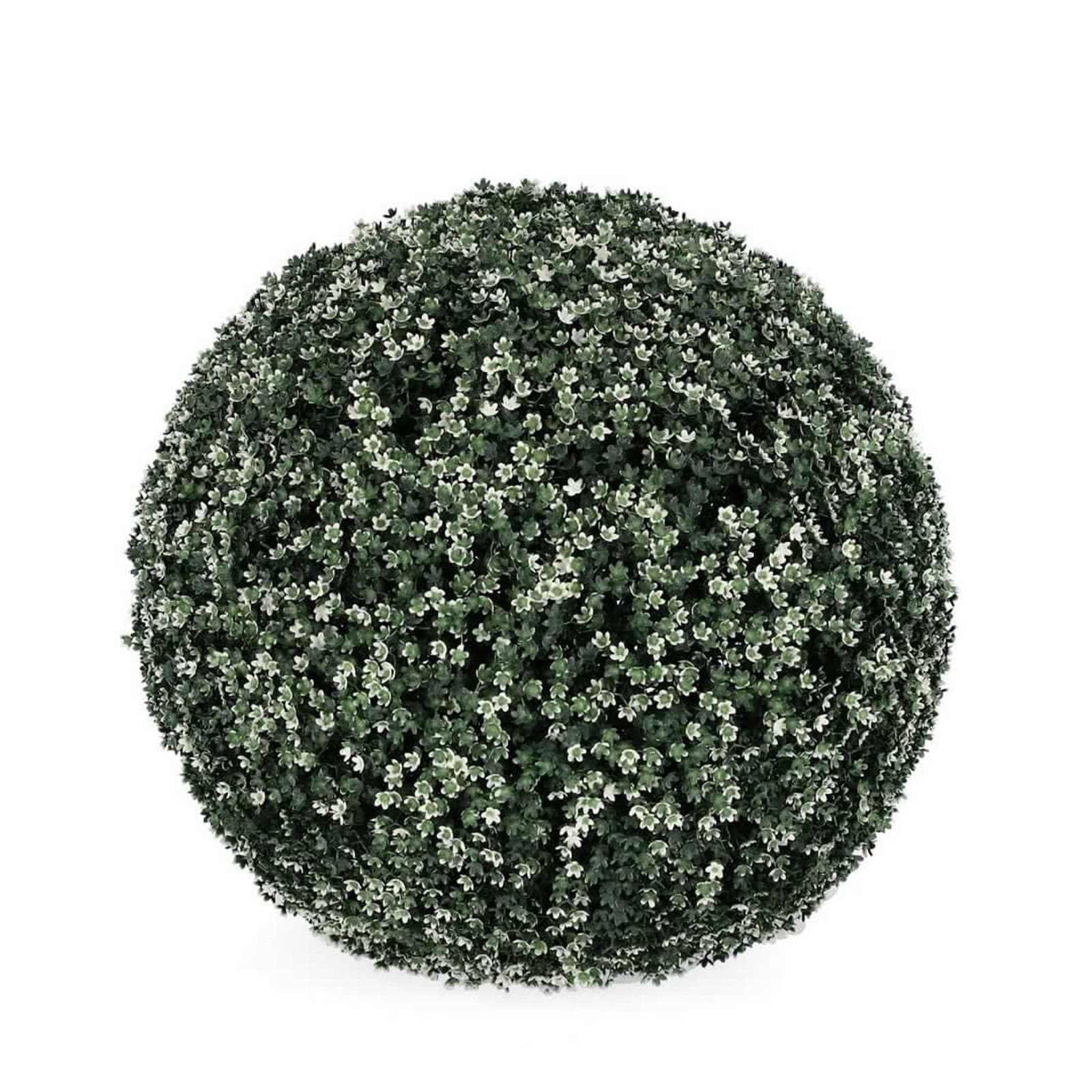 Bosso sintetico "Gypsophila" con fiori, realistico, per esterno - 2