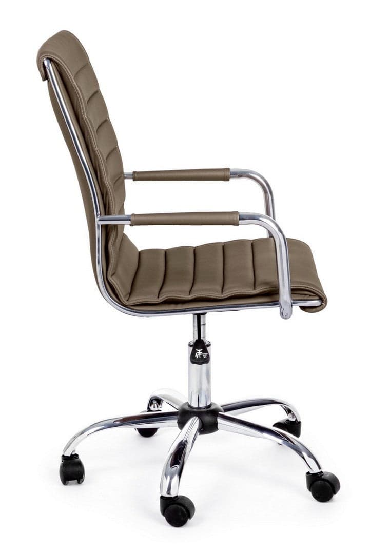 Poltrona "Perth" da ufficio ergonomica con braccioli, altezza regolabile in Poltrone Decor Space - Altamura, commercioVirtuoso.it