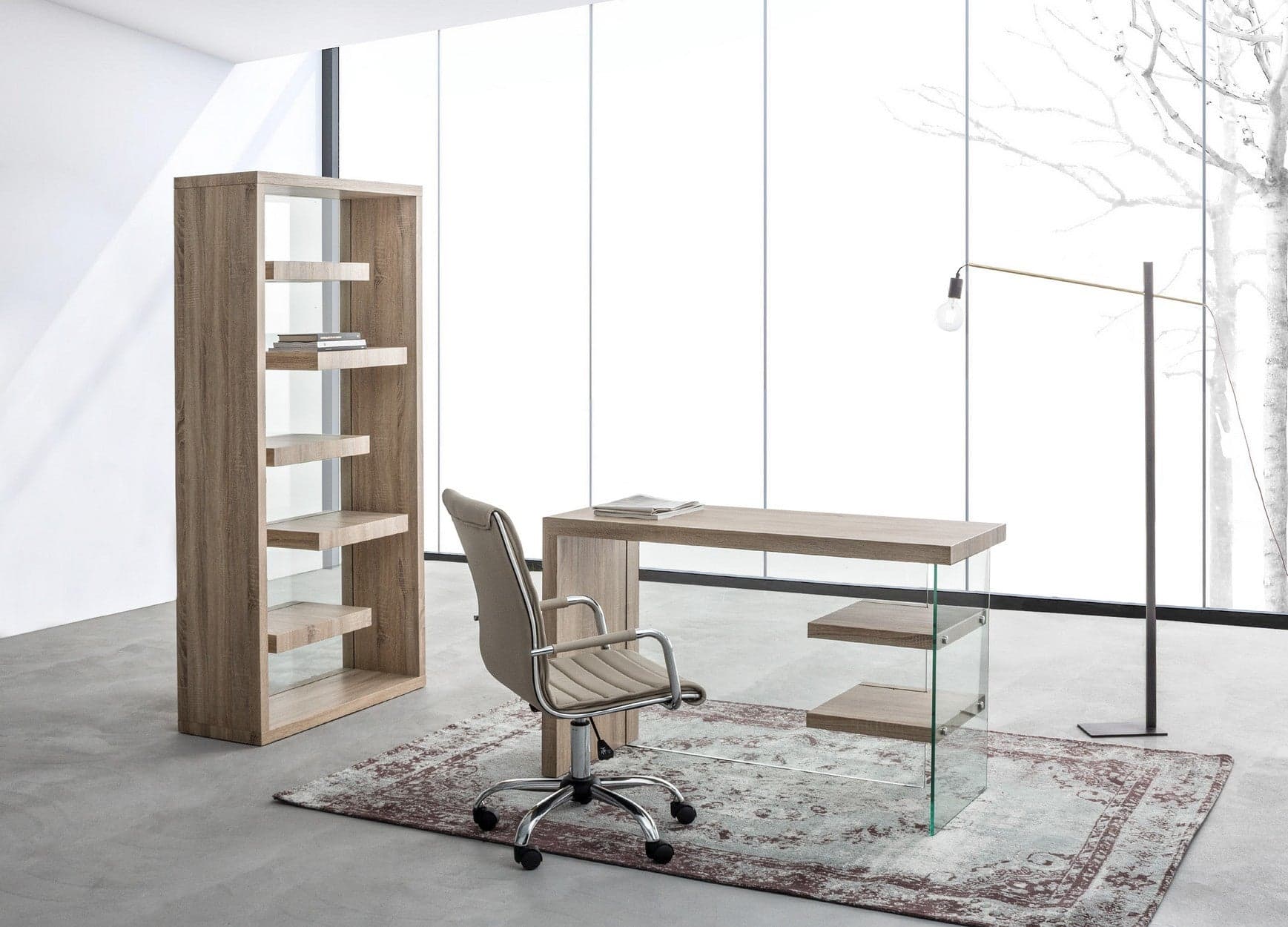 Poltrona "Perth" da ufficio ergonomica con braccioli, altezza regolabile in Poltrone Decor Space - Altamura, commercioVirtuoso.it