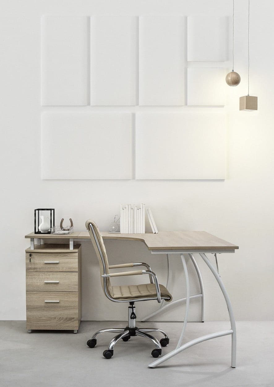 Poltrona "Perth" da ufficio ergonomica con braccioli, altezza regolabile in Poltrone Decor Space - Altamura, commercioVirtuoso.it