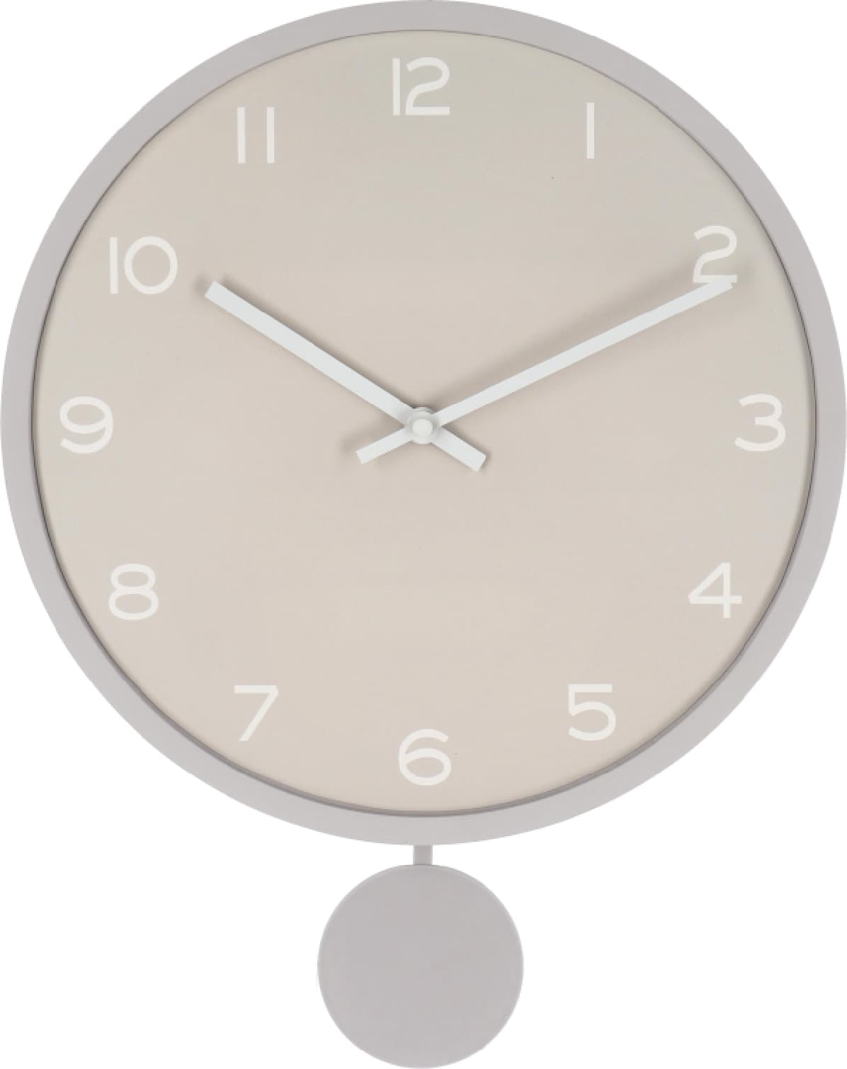 Orologio da parete "Bayron" in metallo con pendolo a batteria h Ø 30x5,5x39 cm in Orologi da parete Decor Space - Altamura, commercioVirtuoso.it