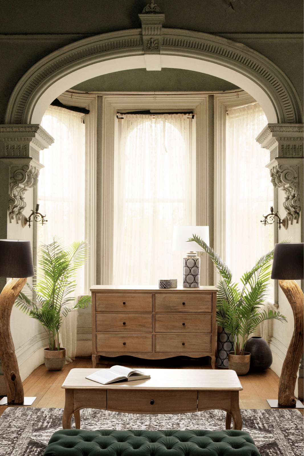 Porta ombrelli "Antifone" in porcellana h 46 cm in Portaombrelli Decor Space - Altamura, commercioVirtuoso.it