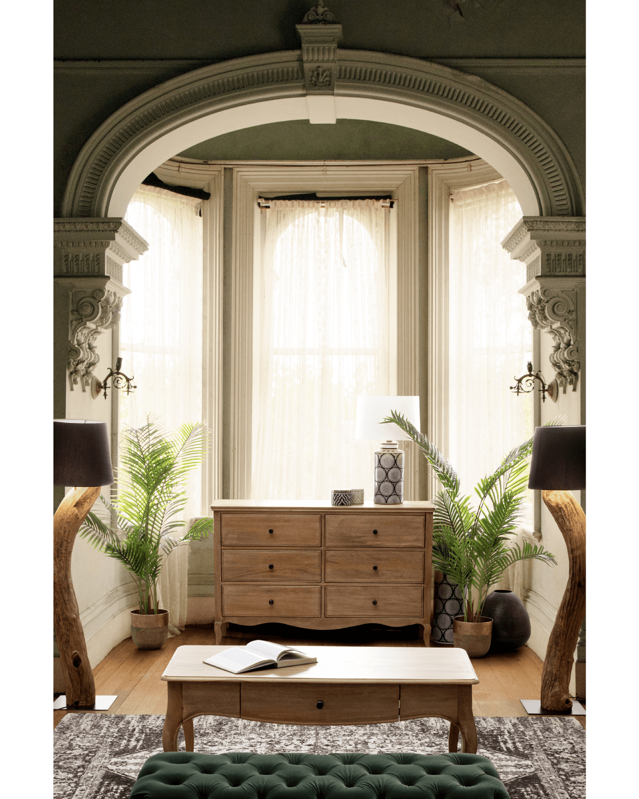 Porta ombrelli "Antifone" in porcellana h 46 cm in Portaombrelli Decor Space - Altamura, commercioVirtuoso.it