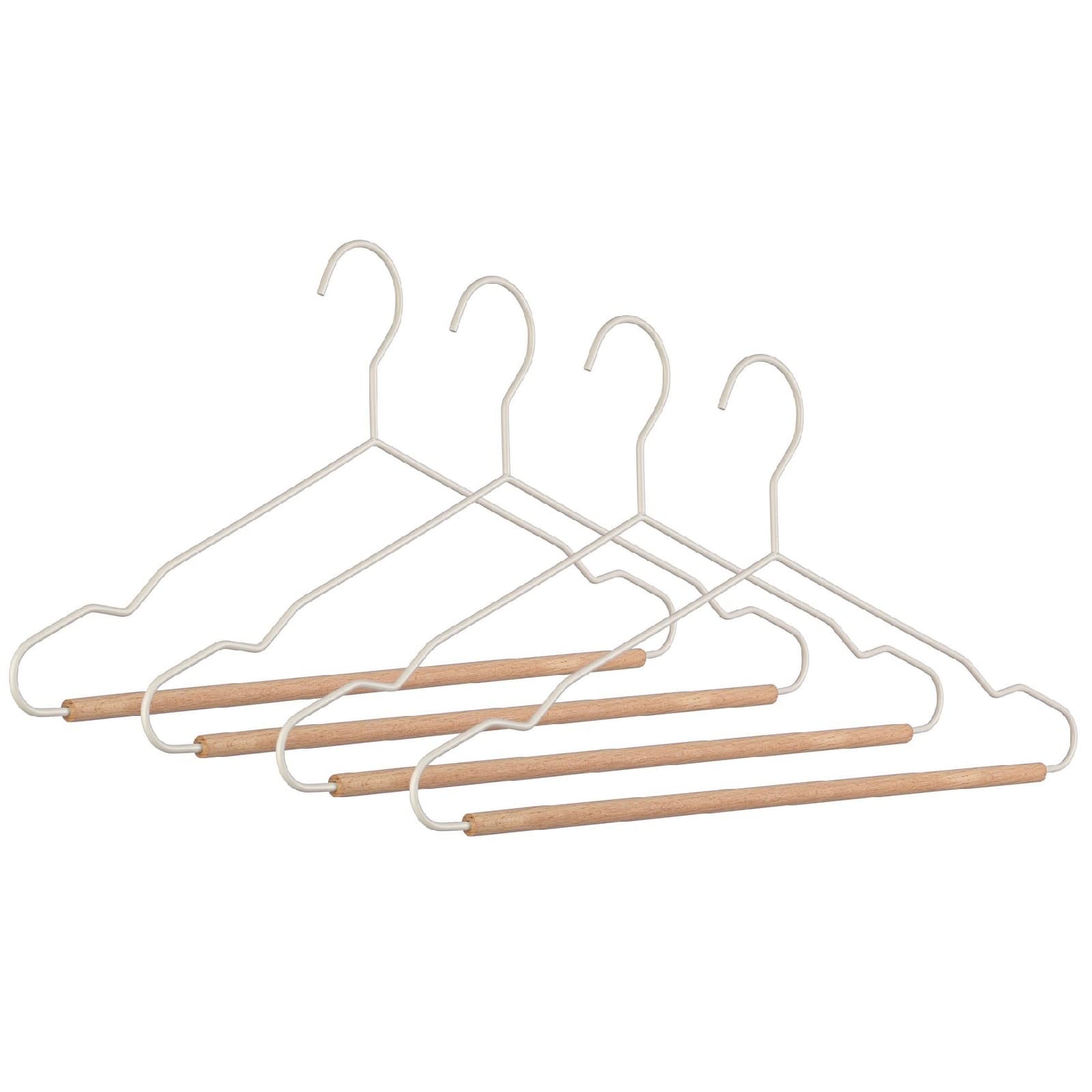 Set 4 gruccia "C Barra Pastel" in legno e acciaio in Organizer per cassetti Decor Space - Altamura, commercioVirtuoso.it