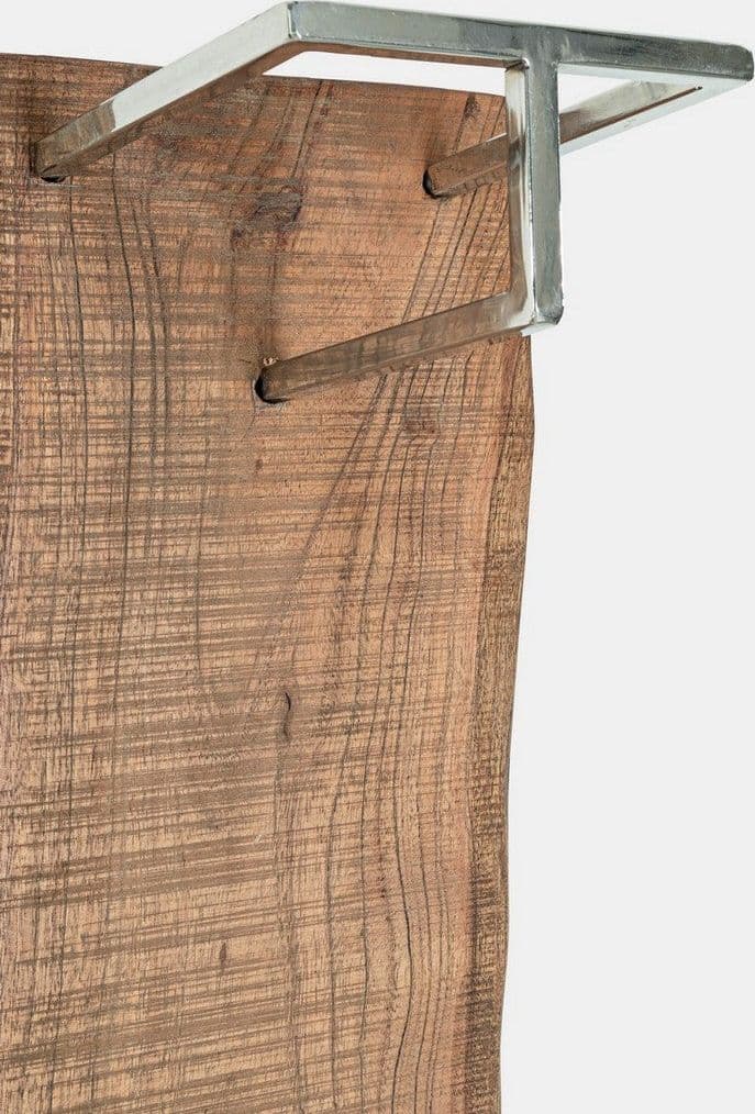 Set 2 appendiabiti "Elmer" in legno d'acacia in Appendiabiti Decor Space - Altamura, commercioVirtuoso.it