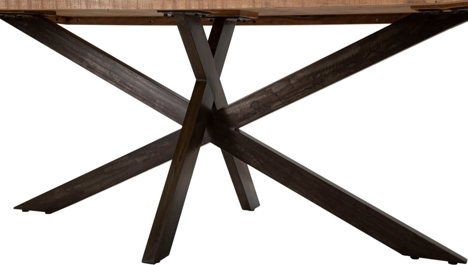 Tavolo da pranzo struttura in legno di acacia nilotica 180 x 90 x 77 cm in Tavoli da sala da pranzo Decor Space - Altamura, commercioVirtuoso.it