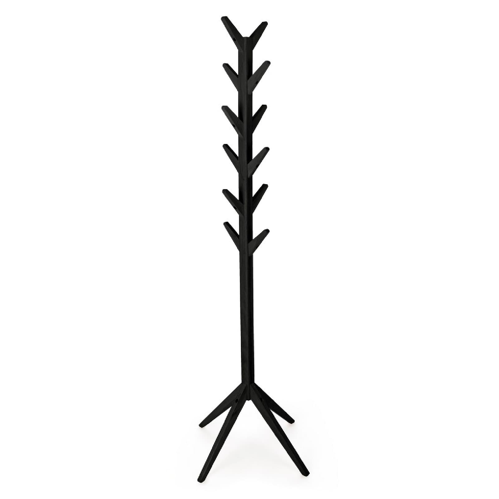 Appendiabiti "Daiki Slim" in legno di betulla da assemblare - 3