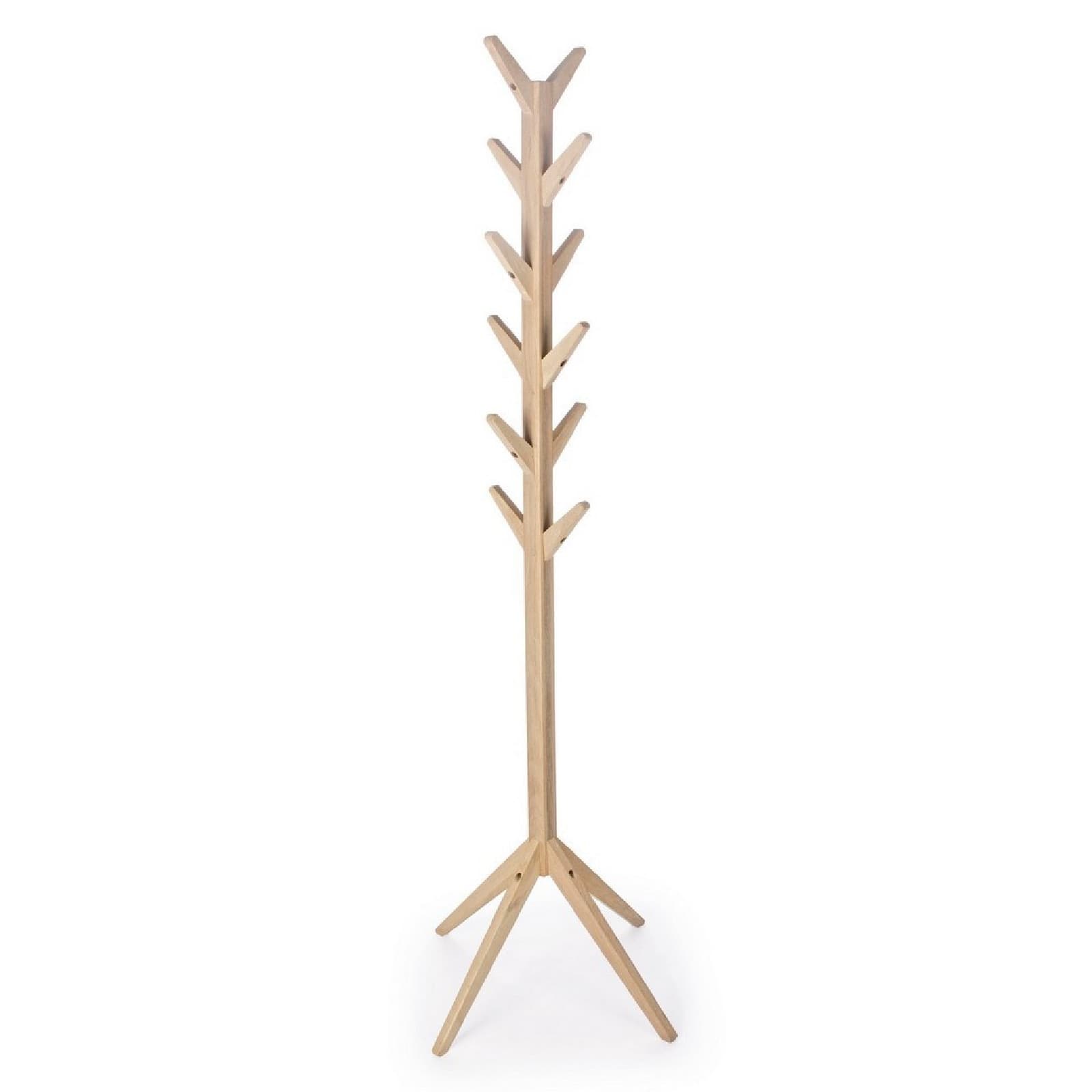 Appendiabiti "Daiki Slim" in legno di betulla da assemblare in Appendiabiti Decor Space - Altamura, commercioVirtuoso.it