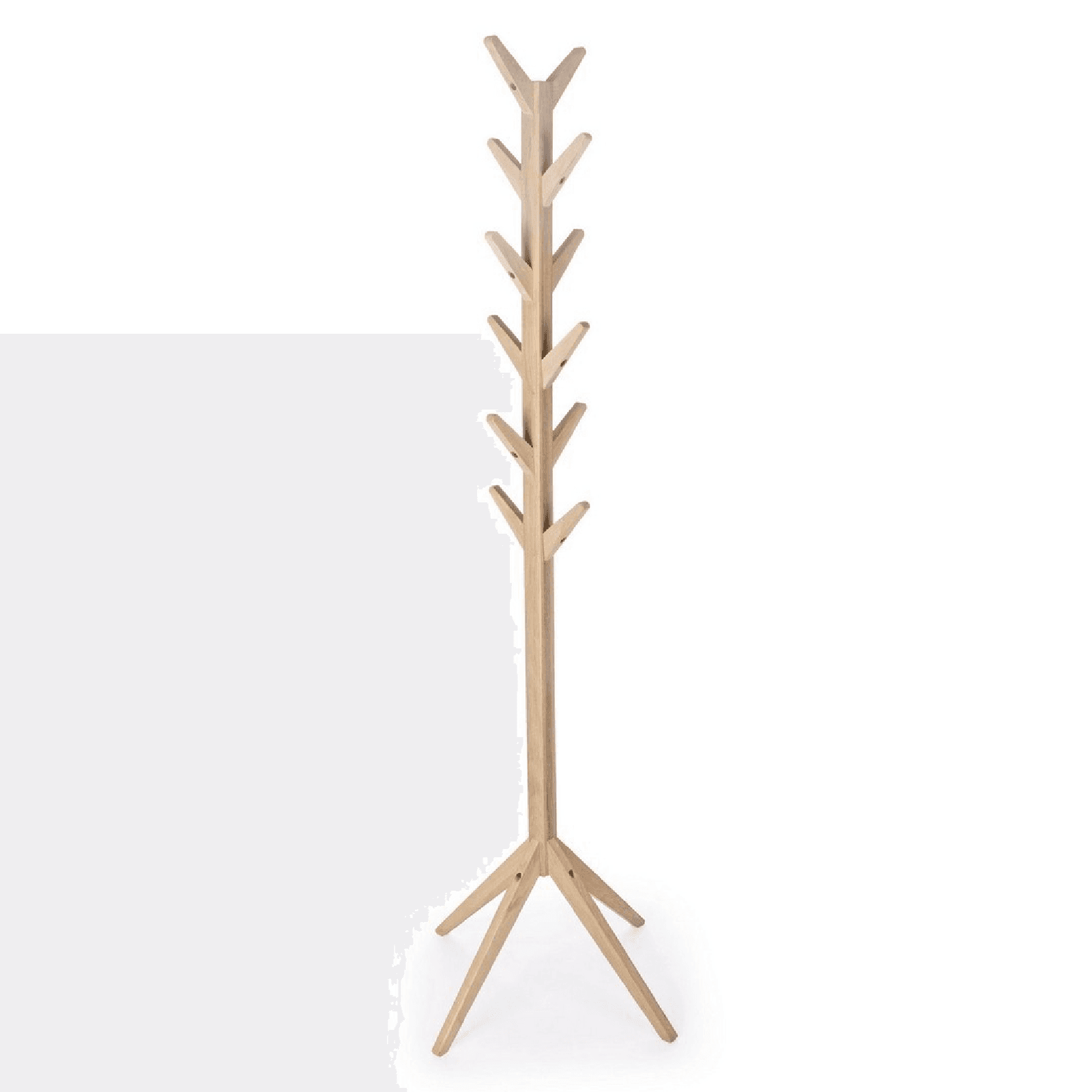 Appendiabiti "Daiki Slim" in legno di betulla da assemblare in Appendiabiti Decor Space - Altamura, commercioVirtuoso.it